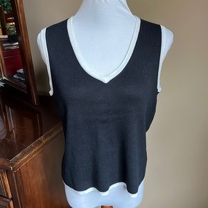 Like new v-neck, sleeveless sweater